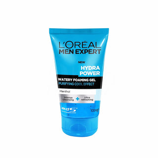 L'Oreal Paris Men Expert Hydra Power Menthol Cleansing and Moisturizing Gel for Face 100 ml
