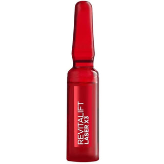 Set Revitalift de L'Oréal Paris Laser Renew Ampollas exfoliantes de ácido glicólico para el rostro de mujeres (7 unidades, 1 ml)