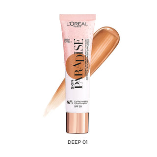L'Oréal Paris Skin Paradise Crema Facial Hidratante con Aloe Vera SPF 20 01 Intenso 30 ml