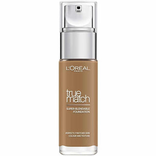 L'Oreal Paris True Match Natural Finish Liquid Foundation 8.5 DW Toffee Caramel SPF 17 30 ml