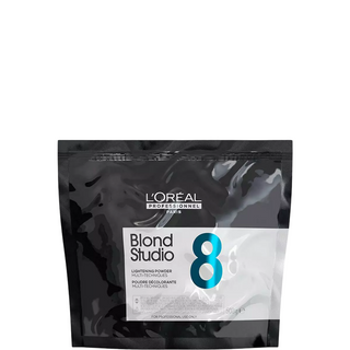 L'Oreal Professionnel Blond Studio Multi Technique 8 Illuminante Polvere Ossidante per Capelli 500 g
