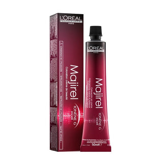 L'Oreal Professionnel Majirel permanente haarverf 6.15 donker mahonie asblond 50 ml