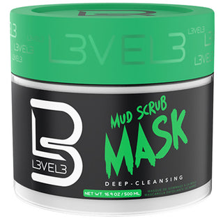 L3VEL3 Maschera Scrub al Fango 500ml