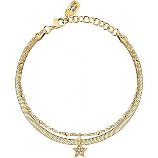 La petite story Bracciale doppio placcato oro con stella Friendship LPS05ARR86