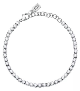 La petite story Elegant steel Bracciale with Friendship crystals LPS05ARR74