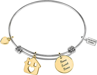 La Petite Story Bracciale Elegante Con Pendenti Placcati In Oro Lps05Asf03