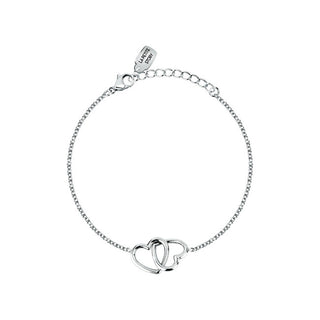La Petite Story Pulsera de acero con corazones Love Lps05Asd56 