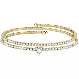 La petite story Romantic Bracciale with a blue heart Love LPS05ASD24