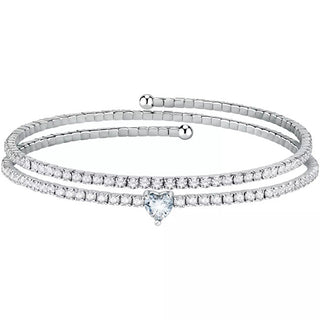 La petite story Romantic Bracciale with a blue heart Love LPS05ASD23