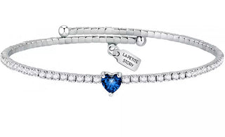 La petite story Romantic Bracciale with a blue heart Love LPS05ASD21