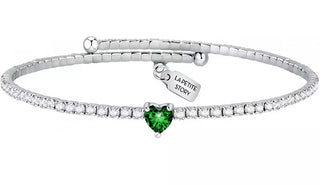 La Petite Story Bracciale Romantico Con Cuore Verde Love Lps05Asd22