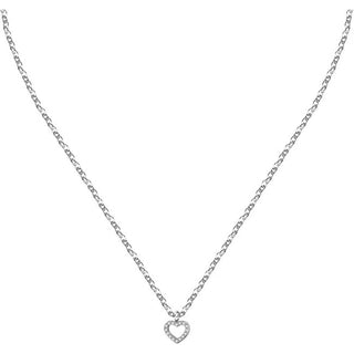 La Petite Story Collar romántico de acero con corazón Love Lps10Asd23 