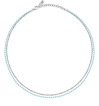 La petite story Bracciale doppio in acciaio con perle Friendship LPS10ARR09