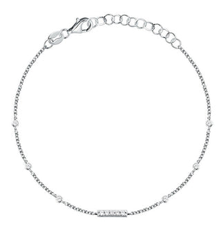 La Petite Story Bracciale In Argento Con Zirconi Cubici Argento Lps05Awv76