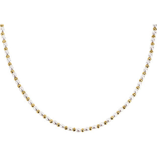 La Petite Story Elegante Collana Placcata Oro Con Perle Pearl Lps10Aza07