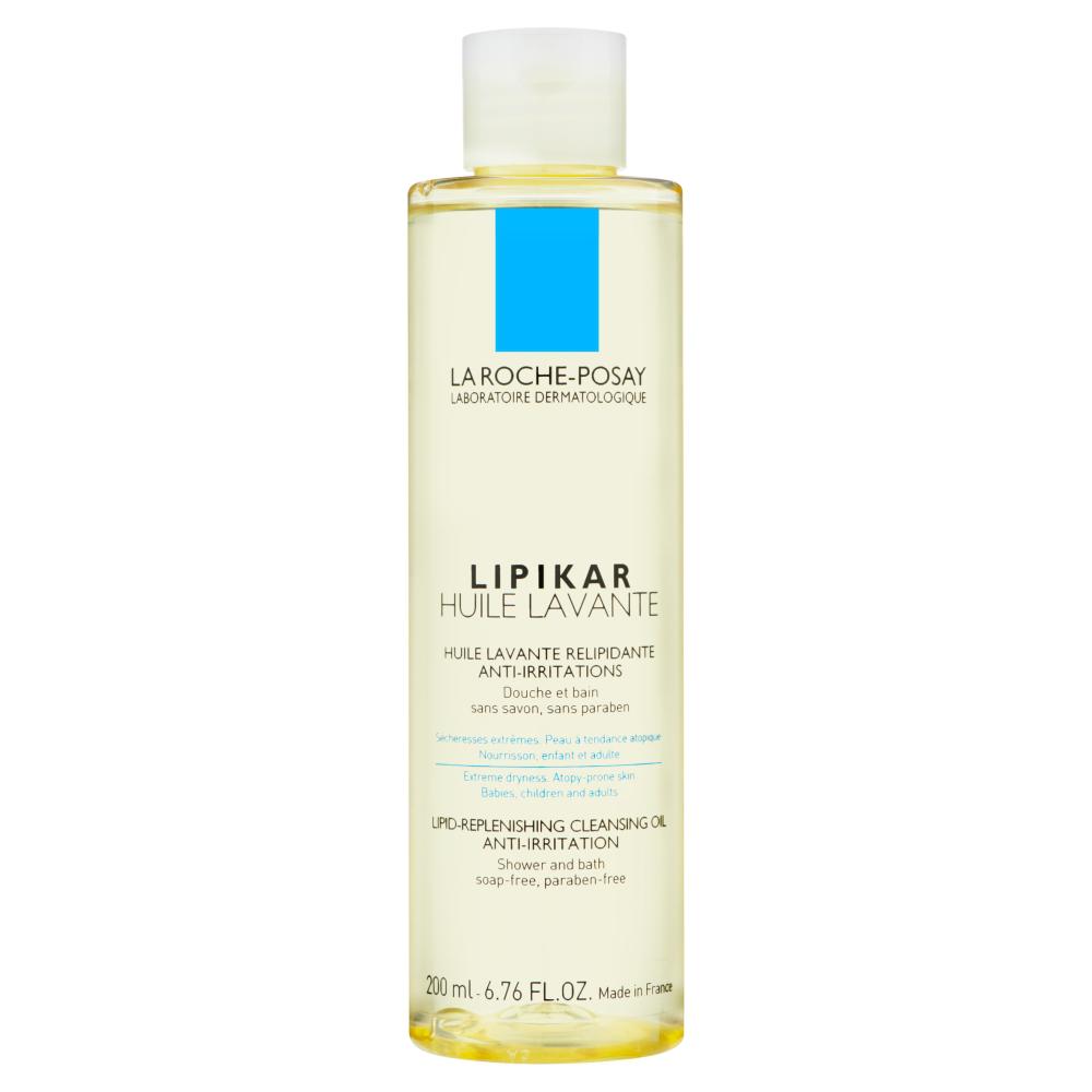 La Roche-Posay Lipikar huile de douche anti-irritation sans parabènes pour peaux très sèches et sensibles à tendance atopique 200 ml
