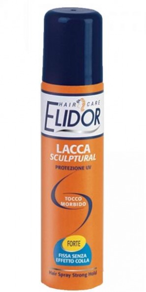 Elidor Lacca Per Capelli Sculptural Protezione Uv Fissaggio Forte 75 Ml