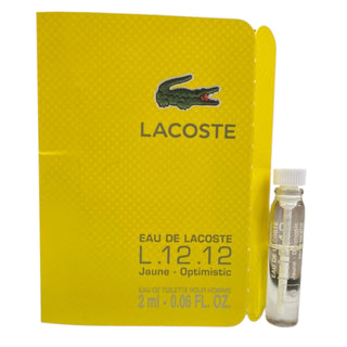 Lacoste Eau de Lacoste L.12.12 Giallo - Optimistic Eau de Toilette per uomo 2 ml *Fiala