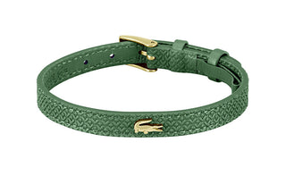 Lacoste Elegante Bracciale In Pelle Verde Lacoste 12.12 2040391