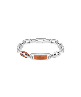 Lacoste Bracciale In Acciaio Moda Per Uomo Crew 2040369