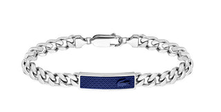 Lacoste Bracciale In Acciaio Moda Per Uomo Set&Match 2040097