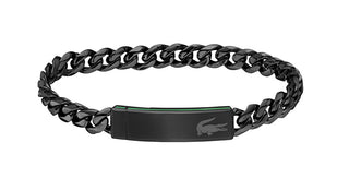 Lacoste Bracciale Moderno Da Uomo In Acciaio Baseline 2040082