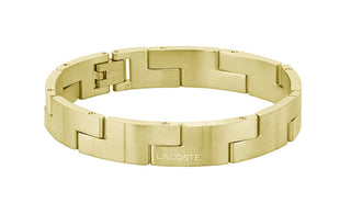 Lacoste Bracciale Alla Moda Placcato Oro Per Uomo 2040154
