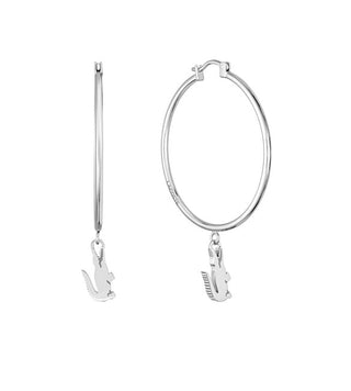 Lacoste Anelli In Acciaio Senza Tempo Con Pendenti In Coccodrillo 2040375