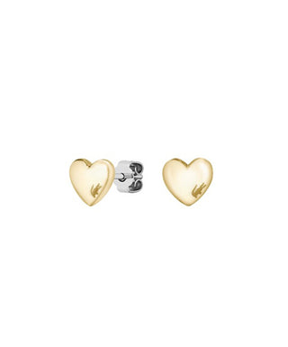 Lacoste Gold-plated heart Orecchini with crocodile 2040268