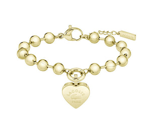 Lacoste Bracciale Con Palline Placcate Oro Love My Croc 2040506