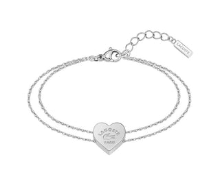 Lacoste Bracciale In Acciaio Romantico Cuore 2040396