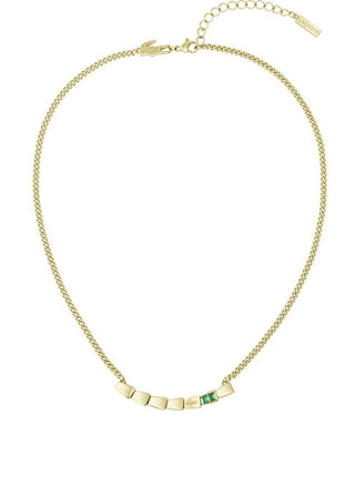 Lacoste Fashion gold-plated Collana da donna Crocodile 2040583