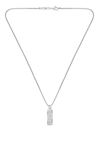 Lacoste Collana In Acciaio Senza Tempo Per Uomo District 2040536