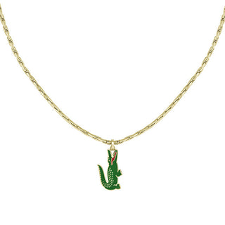 Lacoste Stylish gold-plated steel Collana Arthor 2040229
