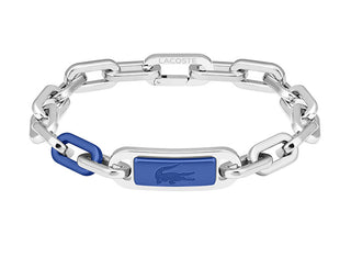 Lacoste Bracciale In Acciaio Moda Per Uomo Crew 2040368