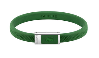 Lacoste Braccialetto In Silicone Verde 2040116