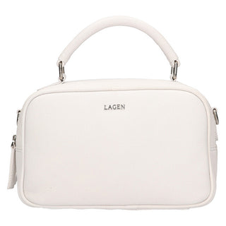 Lagen Borsa A Tracolla In Pelle Da Donna bianca