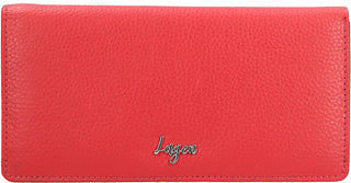 Lagen Portafoglio In Pelle Da Donna magenta
