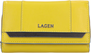 Lagen Portafoglio In Pelle Da Donna lime
