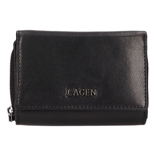 Lagen Portafoglio In Pelle Da Donna nera 7643