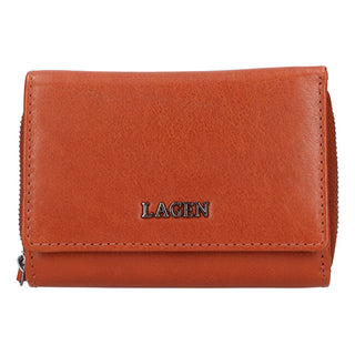 Lagen Portafoglio In Pelle Da Donna 7643 cognac
