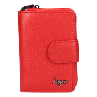 Lagen Portafoglio In Pelle Da Donna 038 rosso