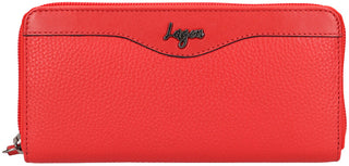 Lagen Portafoglio In Pelle Da Donna rosso