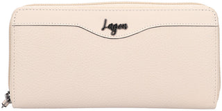 Lagen Portafoglio In Pelle Da Donna bianco 833