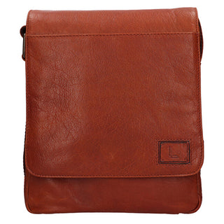 Lagen Borsa A Tracolla In Pelle Da Uomo cognac 03
