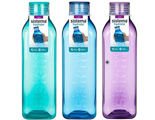 Sistema Hydrate Square 1 l Mix screw cap bottle