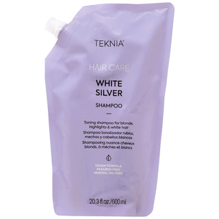 Lakme Teknia White Silver Shampoo Ricarica 600ml