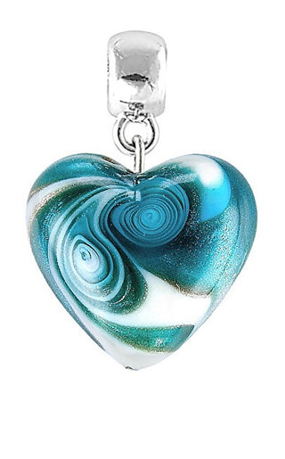 Lampglas Pendente Unico Azure Storm In Perla Lampglas S19