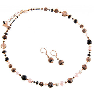 Lampglas Set Di Gioielli Di Perle Di Lusso Lampglas Frozen Berries Set X1 (Collana, Orecchini)