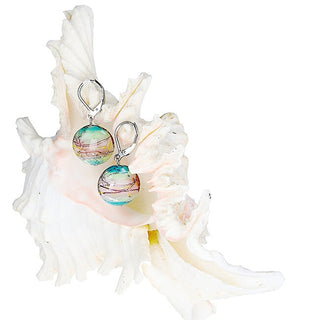 Lampglas Orecchini Gentle Sweet Childhood Realizzati Con Perle Lampglas E Argento Puro Ep22
